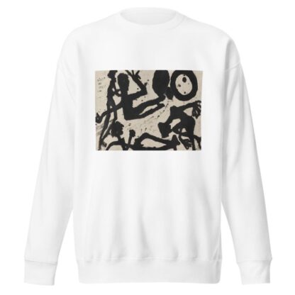 Group Of Persons With Tyre by Louis Soutter Sweatshirt