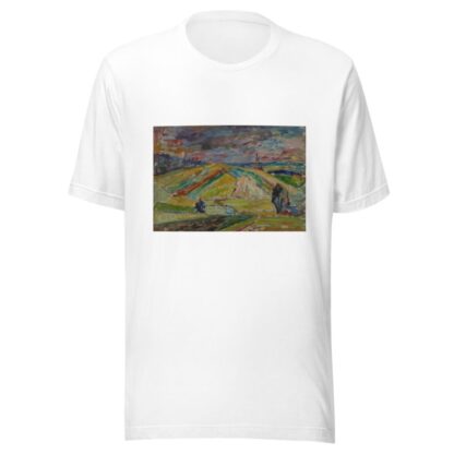Landscape with a Patchwork of Fields by Sasza Blonder T-Shirt