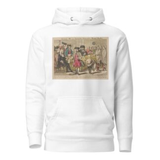 Orator H-y laying the independent rump ghosts. by George Bickham Hoodie