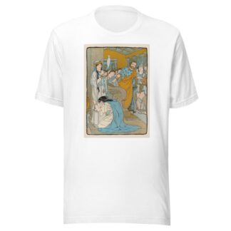 Who are you, strange maiden! and what is the meaning of your prayer by Maud Hunt Squire T-Shirt