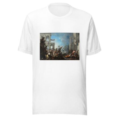 Abduction of The Sabine Women by Johann Heinrich Schönfeld T-Shirt
