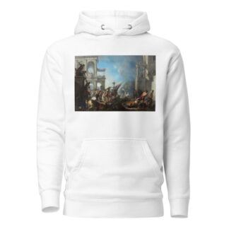 Abduction of The Sabine Women by Johann Heinrich Schönfeld Hoodie