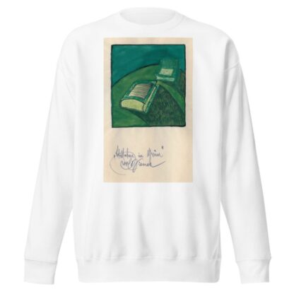 Stilleben in Grün by Karl Wiener Sweatshirt