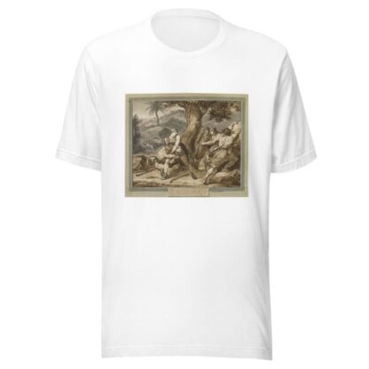 Telemachus Battles the Lion, from The Adventures of Telemachus, Book 2 by Bartolomeo Pinelli T-Shirt