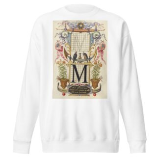 Guide for Constructing the Letter M by Joris Hoefnagel Sweatshirt