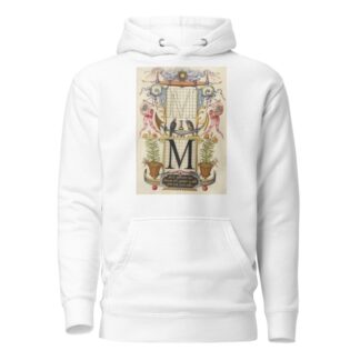 Guide for Constructing the Letter M by Joris Hoefnagel Hoodie