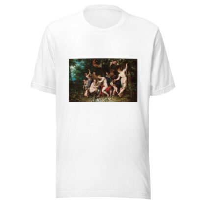 Nymphs Filling The Cornucopia by Peter Paul Rubens T-Shirt