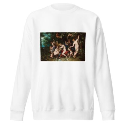 Nymphs Filling The Cornucopia by Peter Paul Rubens Sweatshirt