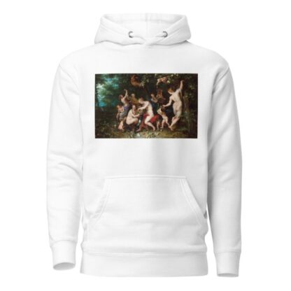 Nymphs Filling The Cornucopia by Peter Paul Rubens Hoodie