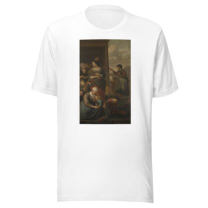 Allegory of food distribution to the poor by Jacob Van Loo T-Shirt