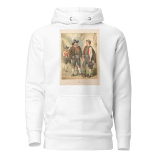 Deutsche Volkstrachten Pl.73 by Albert Kretschmer Hoodie