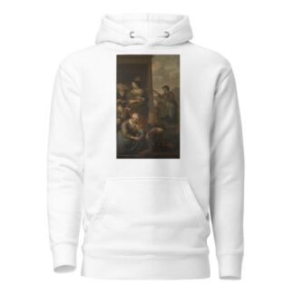 Allegory of food distribution to the poor by Jacob Van Loo Hoodie
