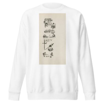 King Henry VI, part 3; Headings by Byam Shaw Sweatshirt