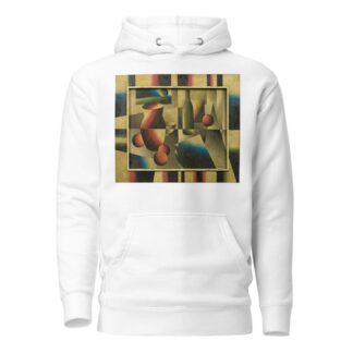 Still life with book, jug and bottle. by Arthur Segal Hoodie