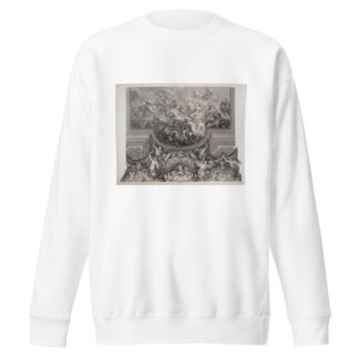 Crossing the Rhine in the presence of enemies, 1672 by Nicolas Gabriel Dupuis Sweatshirt
