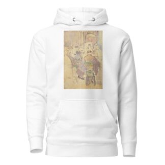 Café Interior, Baccarat, Dieppe by Walter Richard Sickert Hoodie