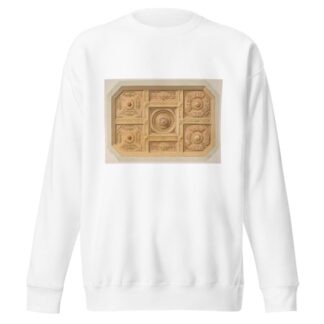 Design for a paneled ceiling with painted decoration by Jules-Edmond-Charles Lachaise Sweatshirt