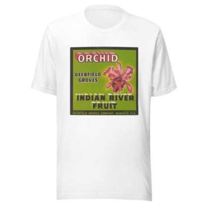Orchid Citrus Label by Anonymous T-Shirt