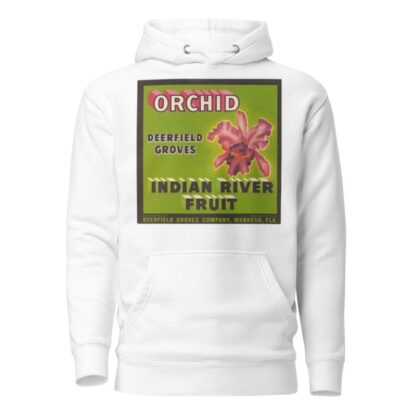 Orchid Citrus Label by Anonymous Hoodie