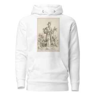 Chinese Peasant by François Boucher Hoodie