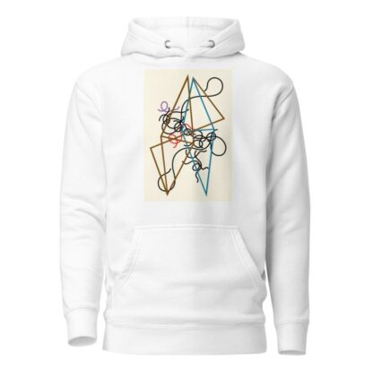 Linien geometrisch und gewellt by Myriam Thyes Hoodie