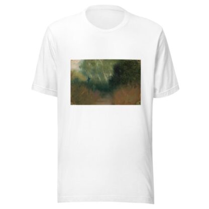 Graveyard at dusk by Czesław Pełczyński T-Shirt