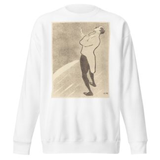 Singer by Henri-Gabriel Ibels Sweatshirt