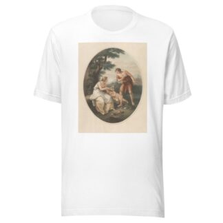 Cupid and Cephisa by Angelica Kauffmann T-Shirt