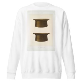 Deux sédriehs en cuivre by Émile Prisse d'Avennes Sweatshirt