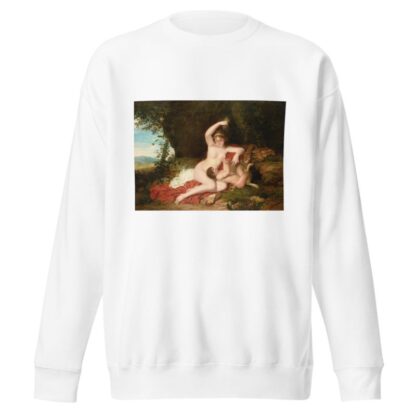 Erigone And Bacchus by Jean François Léonor Mérimée Sweatshirt