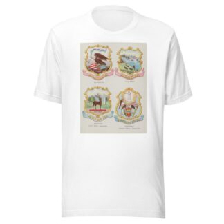 Seals and coats of arms of America Pl.02 by Chase & Sanborn T-Shirt