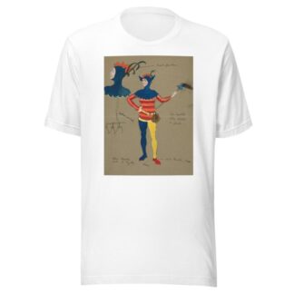 Jester, costume sketch for Henry Irving’s Planned Production of King Richard II by Edwin Austin Abbey T-Shirt