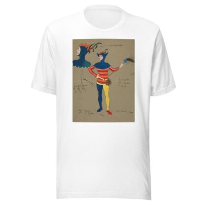 Jester, costume sketch for Henry Irving’s Planned Production of King Richard II by Edwin Austin Abbey T-Shirt