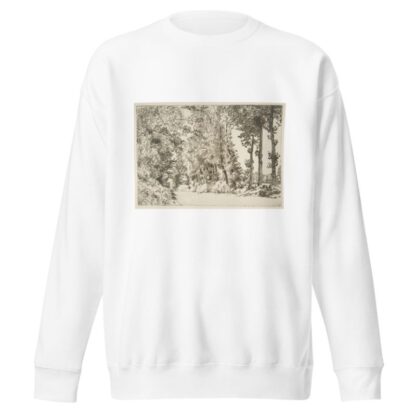 Rue des Bruyères, à Sèvres by Félix Bracquemond Sweatshirt