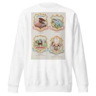 Seals and coats of arms of America Pl.02 by Chase & Sanborn Sweatshirt