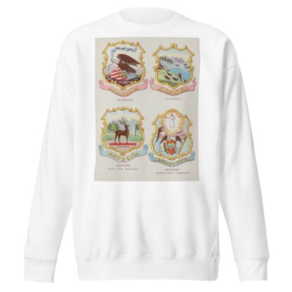 Seals and coats of arms of America Pl.02 by Chase & Sanborn Sweatshirt