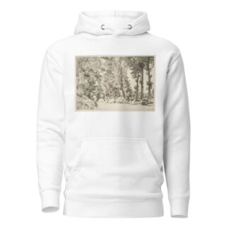 Rue des Bruyères, à Sèvres by Félix Bracquemond Hoodie