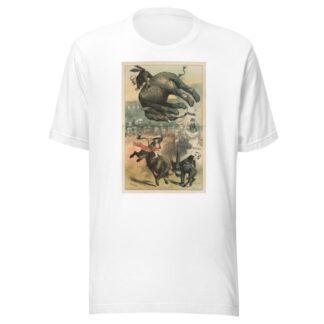 A new bull in the ring by Friedrich Graetz T-Shirt