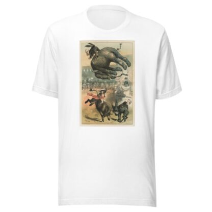 A new bull in the ring by Friedrich Graetz T-Shirt