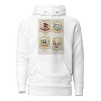 Seals and coats of arms of America Pl.02 by Chase & Sanborn Hoodie