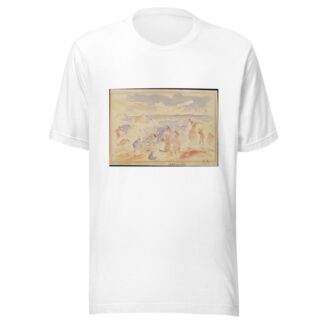 Beach Scene by Pierre-Auguste Renoir T-Shirt