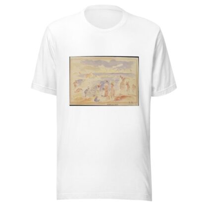Beach Scene by Pierre-Auguste Renoir T-Shirt