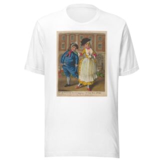 An English sloop engaging a Dutch Man of War. by Anonymous T-Shirt