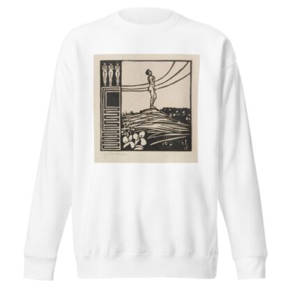 Männliche Figur auf einem Berg by Ernst Ludwig Kirchner Sweatshirt