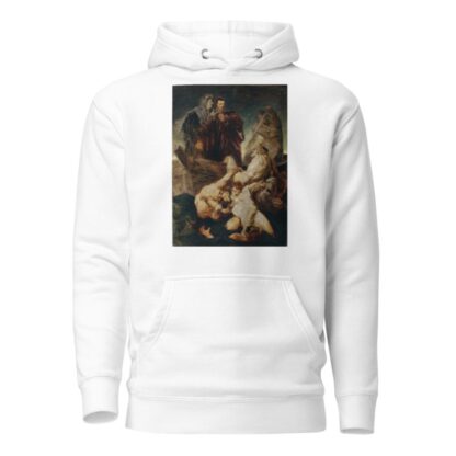 Dante and Virgil in the inferno by Hans Makart Hoodie