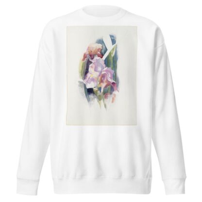 Purple Iris by Charles Demuth Sweatshirt