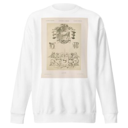 Allegorien und Embleme Vol. II Pl.008 by Albert Ilg Sweatshirt