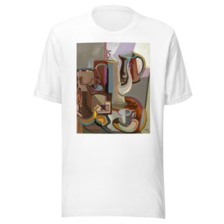 Nature morte à la cafetière et fruits by Youla Chapoval T-Shirt