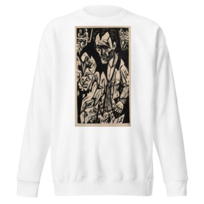 Selbstbildnis mit Pinseln by Hermann Scherer Sweatshirt