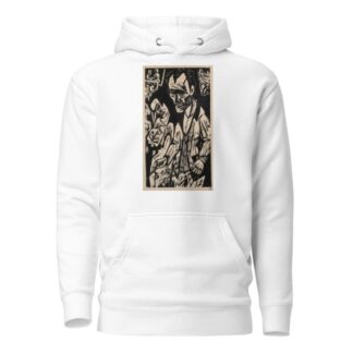 Selbstbildnis mit Pinseln by Hermann Scherer Hoodie